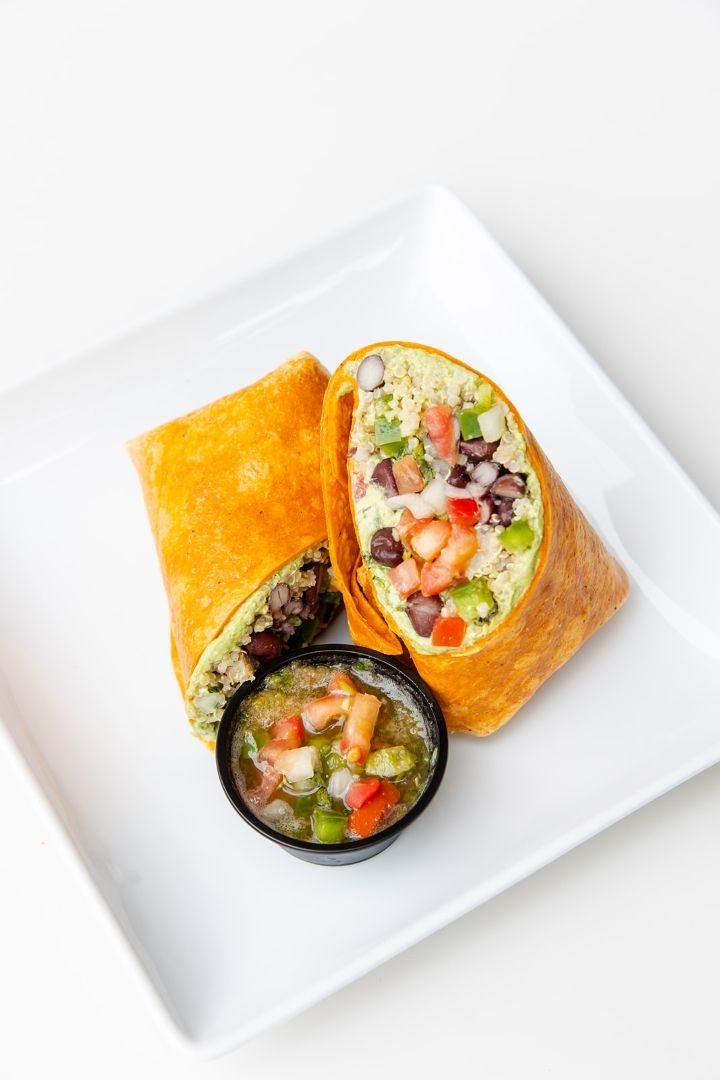E+ROSE wrap sliced and styled